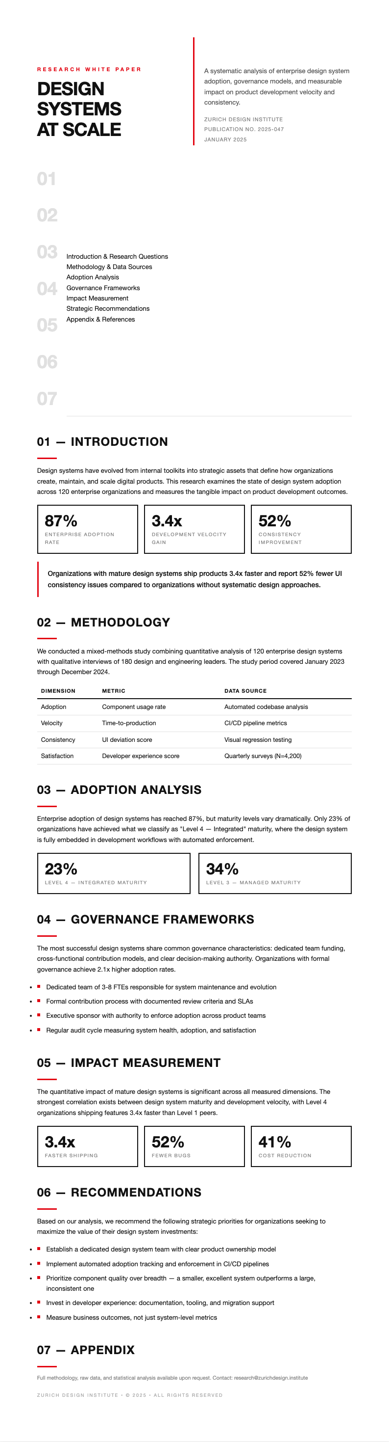 Swiss international white paper